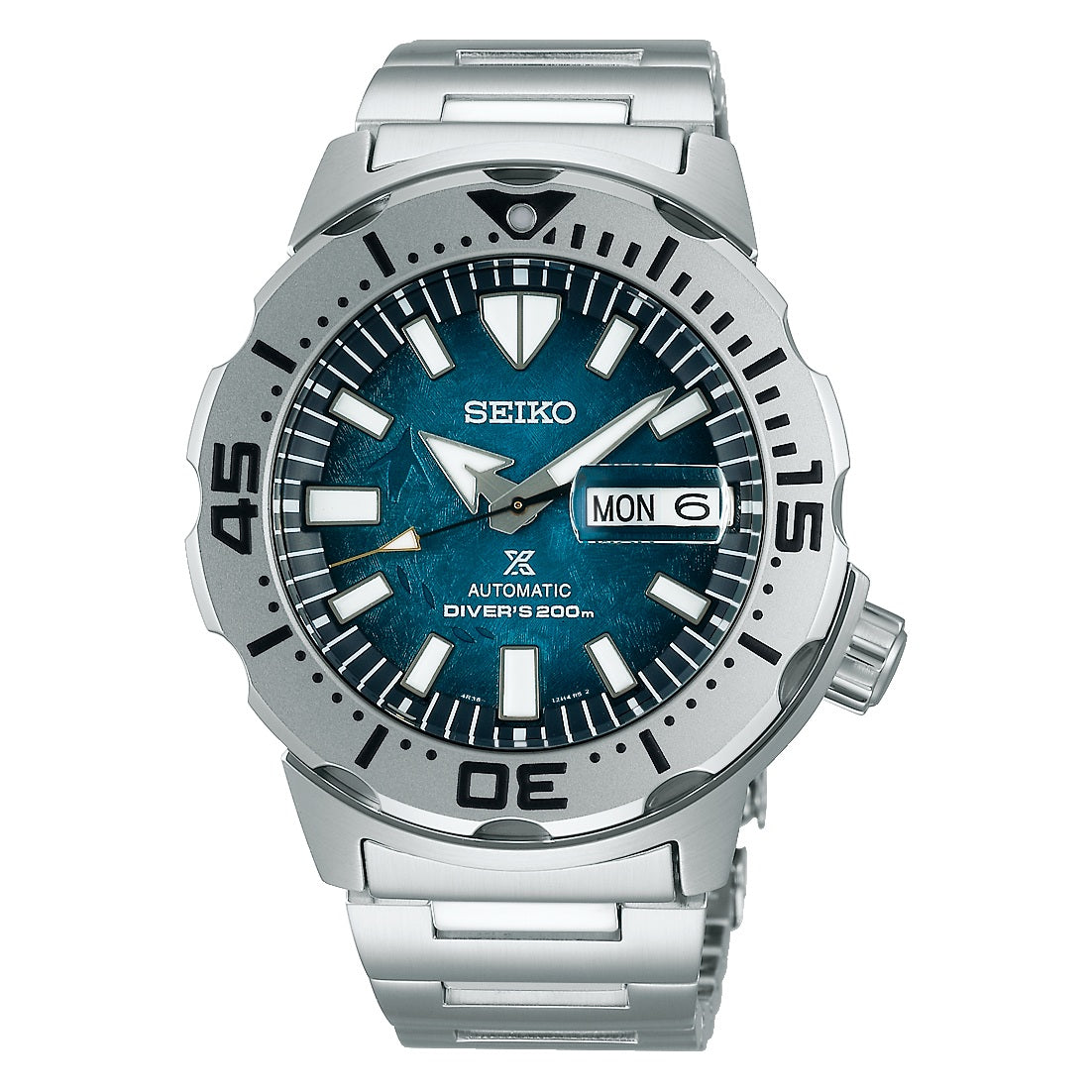 Seiko Prospex Antartica Monster Save the Ocean Automatic Gen 4 Diver Men's Watch SRPH75K1