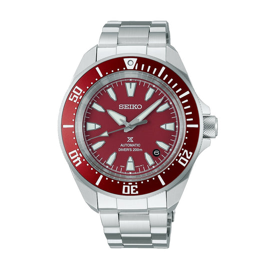 Seiko Prospex Slim Samurai Red 200M Diver's Men's Watch SRPL11K1