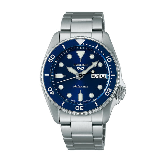 Seiko 5 Sports SKX Street Denim Automatic 100M Men's Watch SRPL77K1
