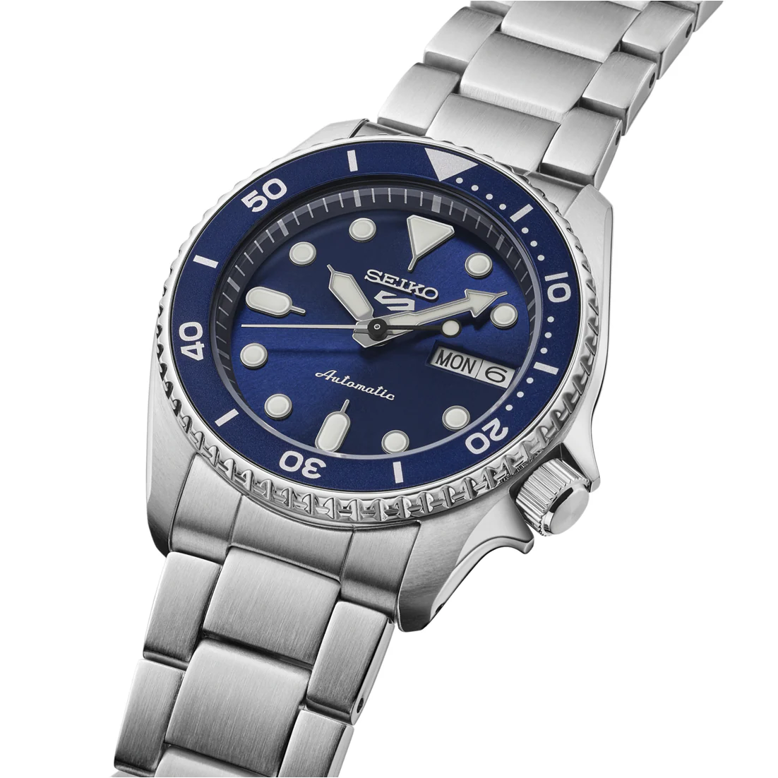 Seiko 5 Sports SKX Street Denim Automatic 100M Men's Watch SRPL77K1