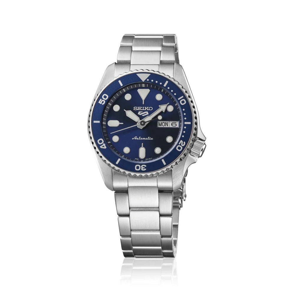 Seiko 5 Sports SKX Street Denim Automatic 100M Men's Watch SRPL77K1