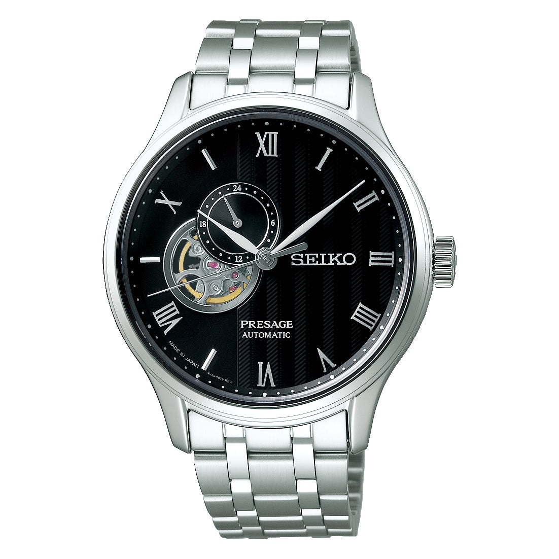 Seiko Presage Automatic "Japanese Zen Garden" Open Heart Men's Watch SSA377J1