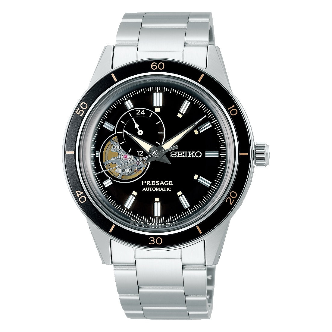 Seiko Presage Style '60s Open Heart Automatic Men's Watch SSA425J1