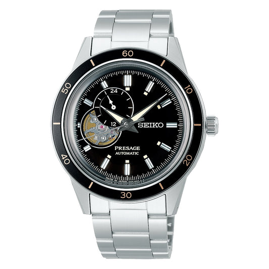 Seiko Presage Style '60s Open Heart Automatic Men's Watch SSA425J1