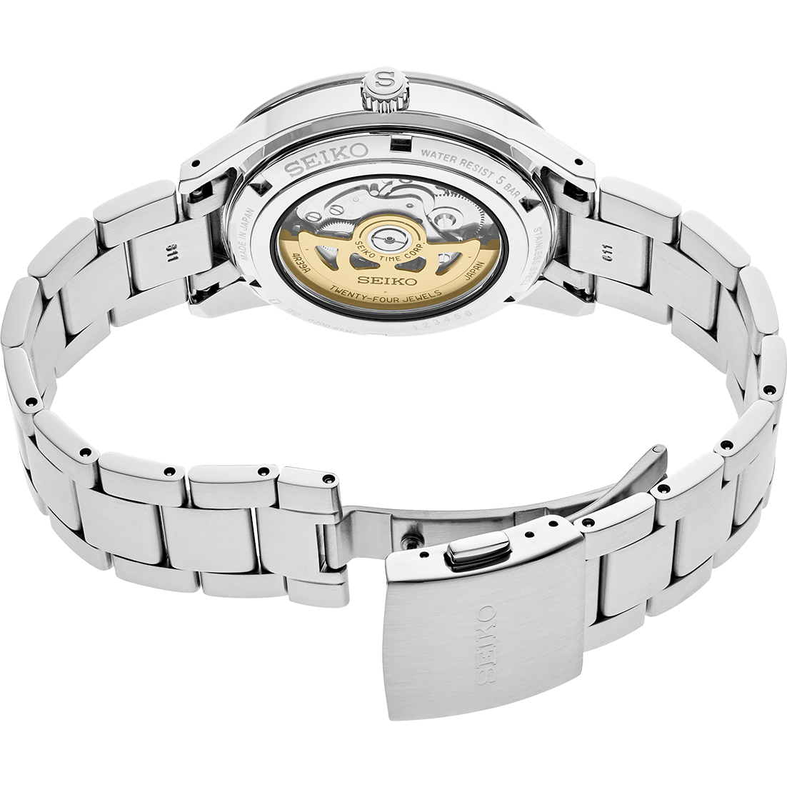 Seiko Presage Style '60s Open Heart Automatic Men's Watch SSA425J1