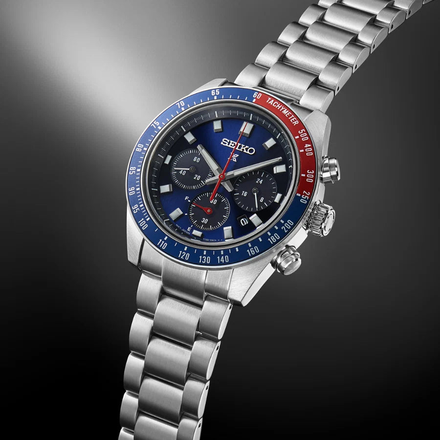 Seiko Prospex Speedtimer Solar Chronograph Men's Watch SSC913P1