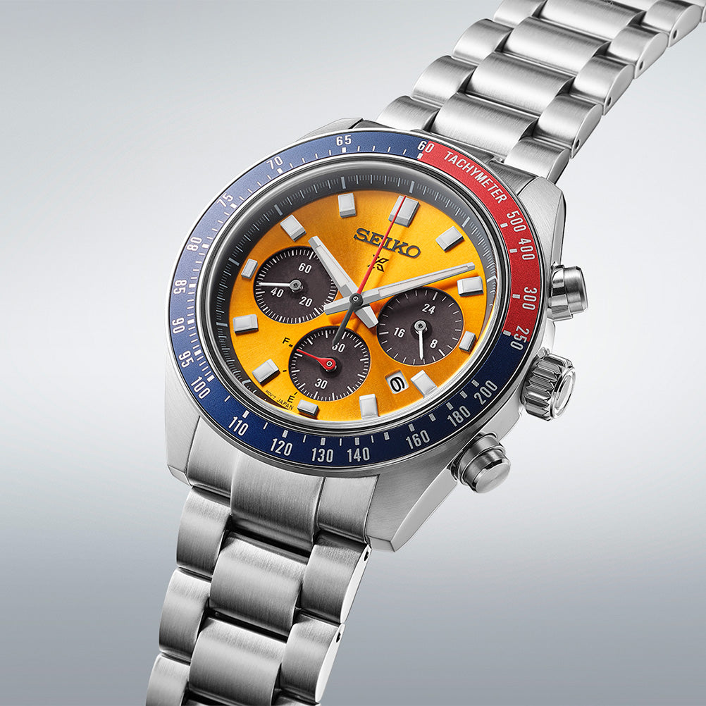 Seiko Prospex Speedtimer Solar Chronograph "Big Pogue" Men's Watch SSC947P1
