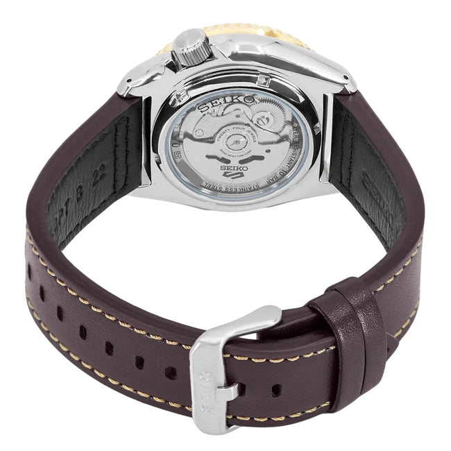 Seiko 5 Sports SKX Sports Style GMT "Mocha" Automatic Men's Watch SSK036K1