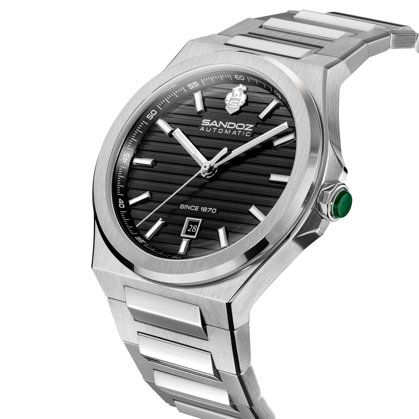 Sandoz Chanet Automatic Black Dial Men's Watch SZWGL0000802