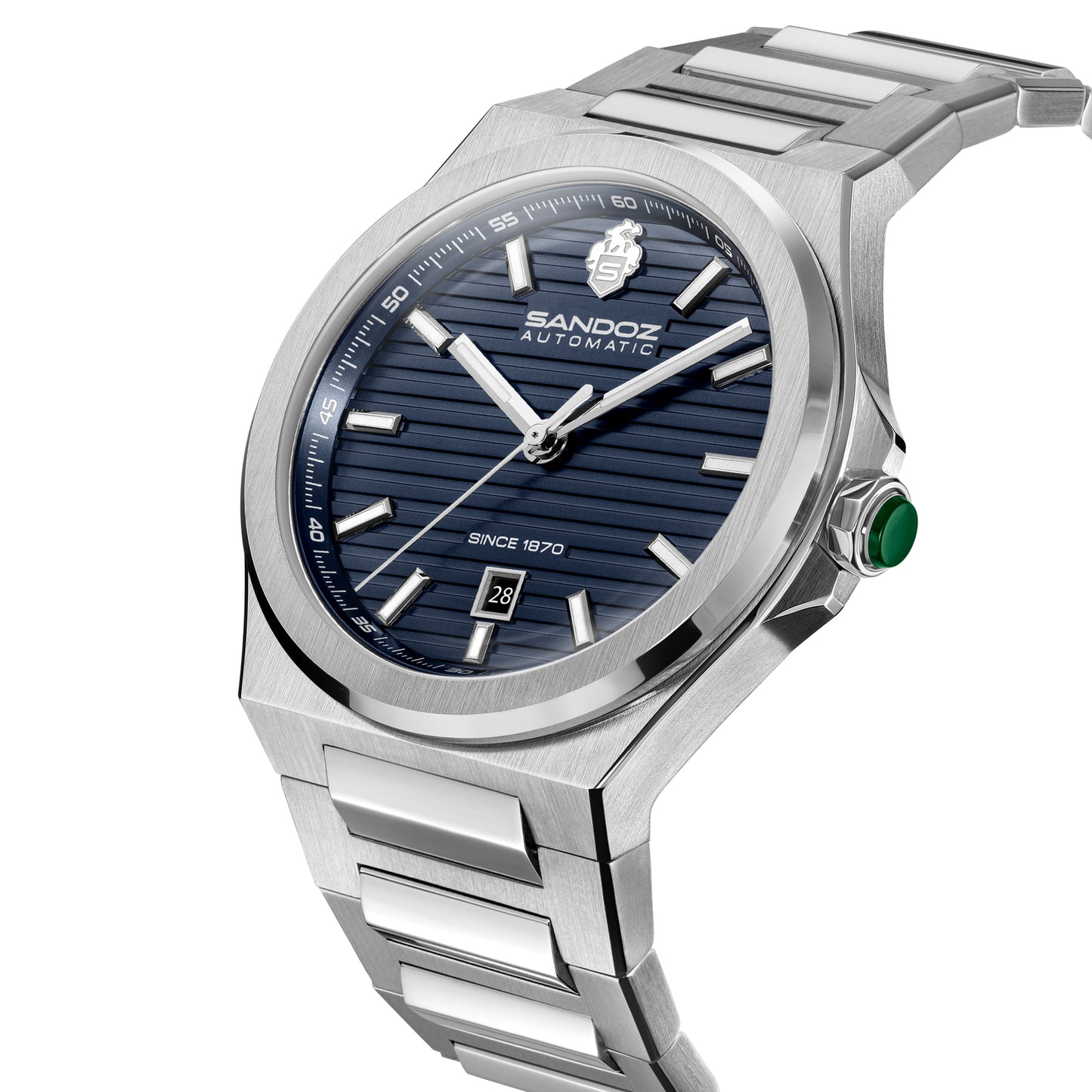 Sandoz Chanet Automatic Dark Blue Dial Men's Watch SZWGL0000804