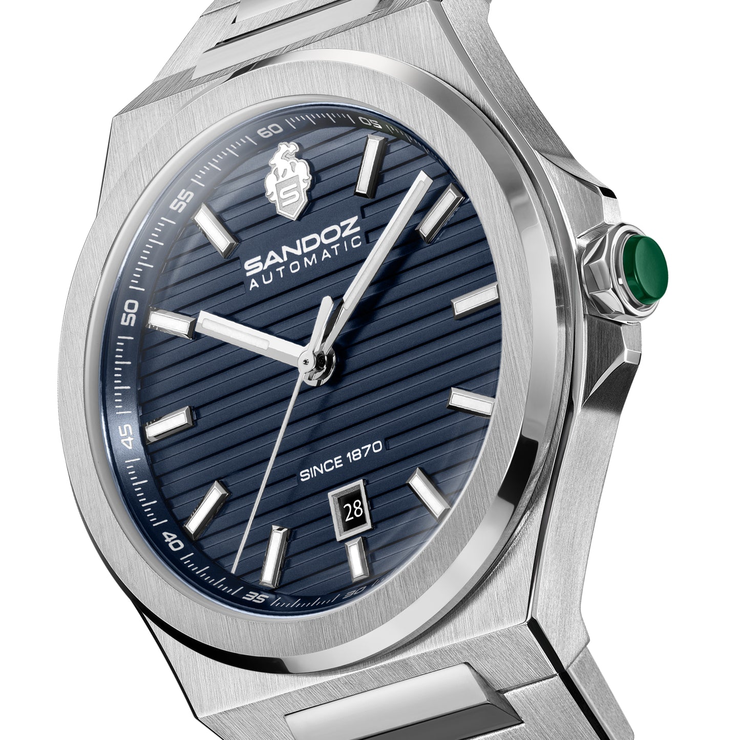 Sandoz Chanet Automatic Dark Blue Dial Men's Watch SZWGL0000804