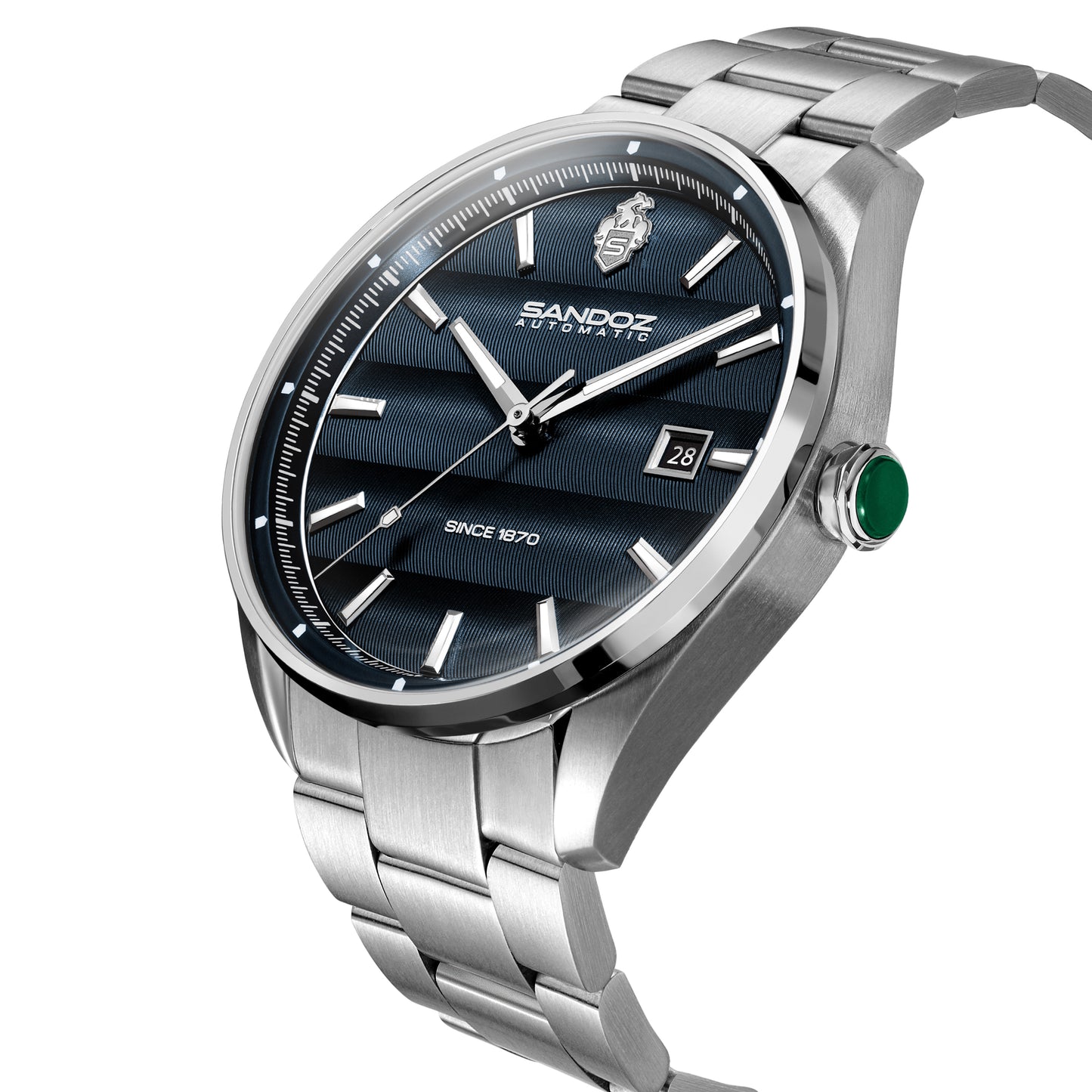 Sandoz Bachelin Automatic Dark Blue Dial Men's Watch SZWGL0001101