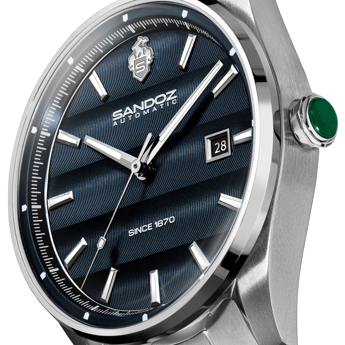 Sandoz Bachelin Automatic Dark Blue Dial Men's Watch SZWGL0001101