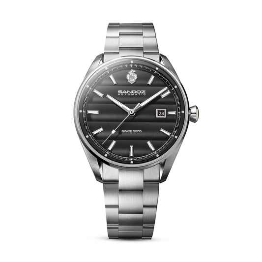 Sandoz Bachelin Automatic Charcoal Grey Dial Men's Watch SZWGL0001102