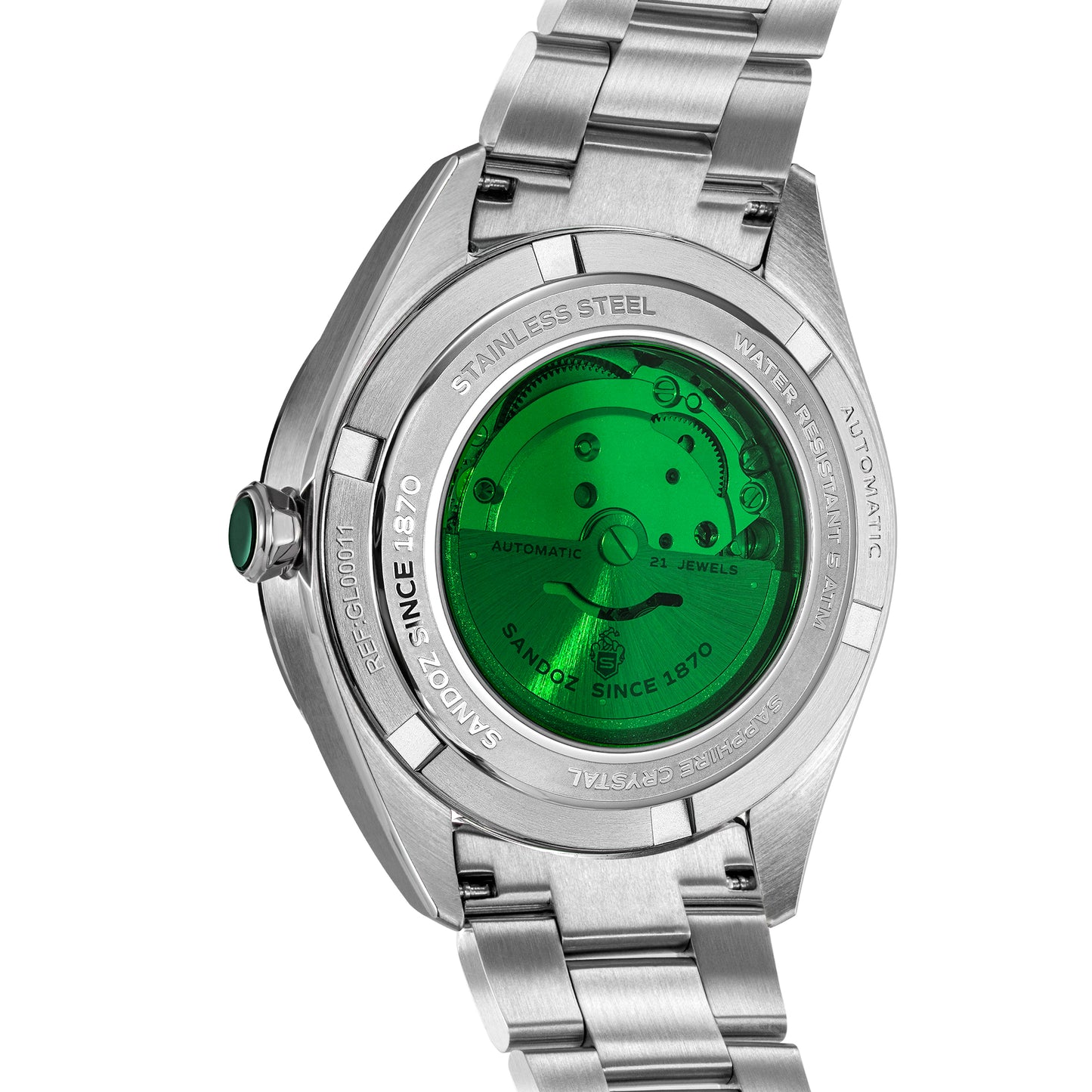 Sandoz Bachelin Automatic Charcoal Grey Dial Men's Watch SZWGL0001102
