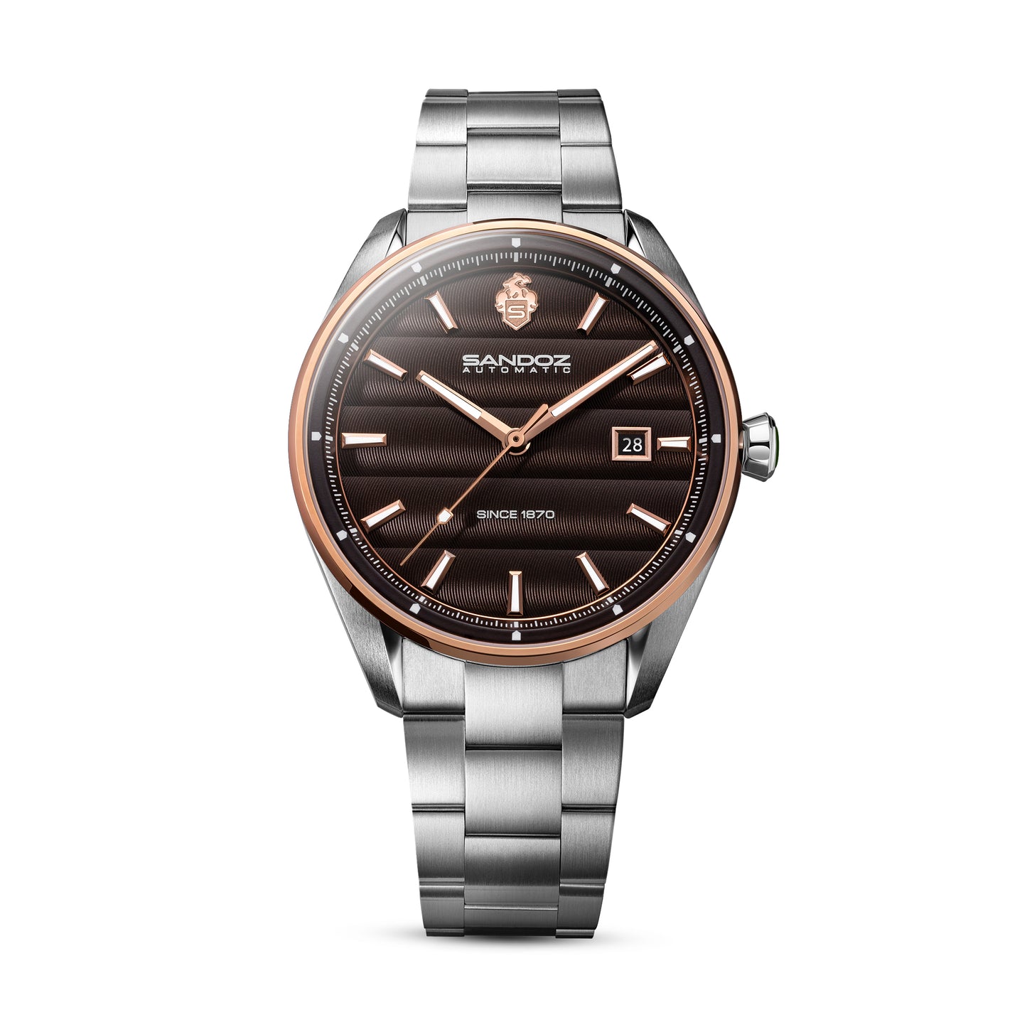 Sandoz Bachelin Automatic Brown Dial Men's Watch SZWGL0001103