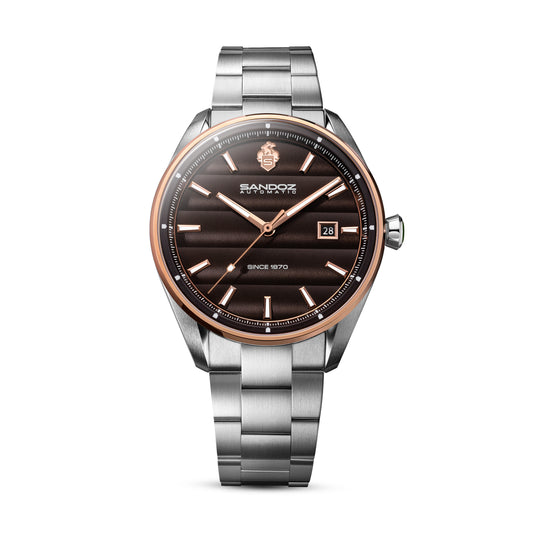Sandoz Bachelin Automatic Brown Dial Men's Watch SZWGL0001103