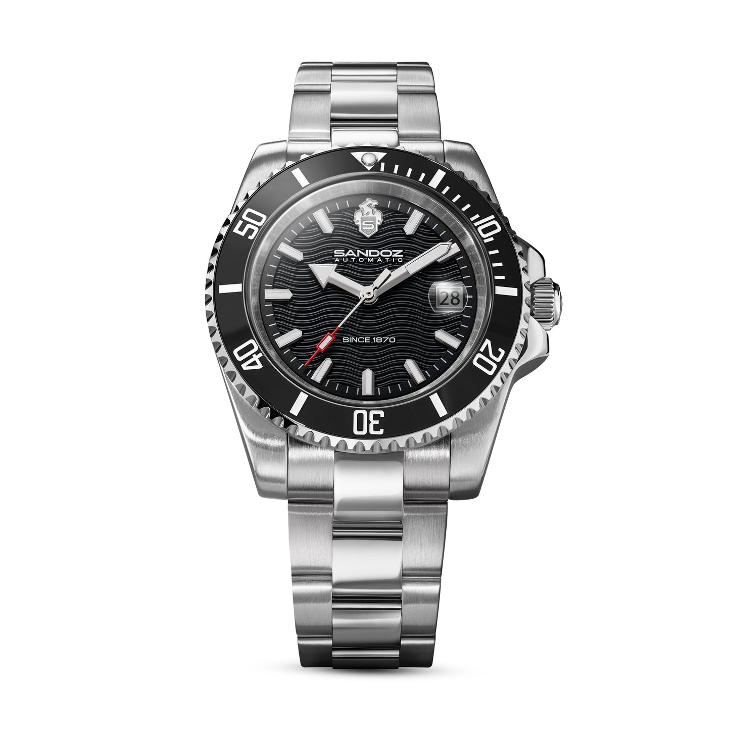 Sandoz Chaumont Automatic Black Dial Men's Watch SZWGL0001201