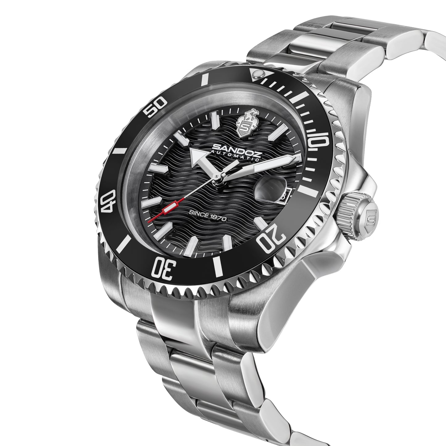 Sandoz Chaumont Automatic Black Dial Men's Watch SZWGL0001201