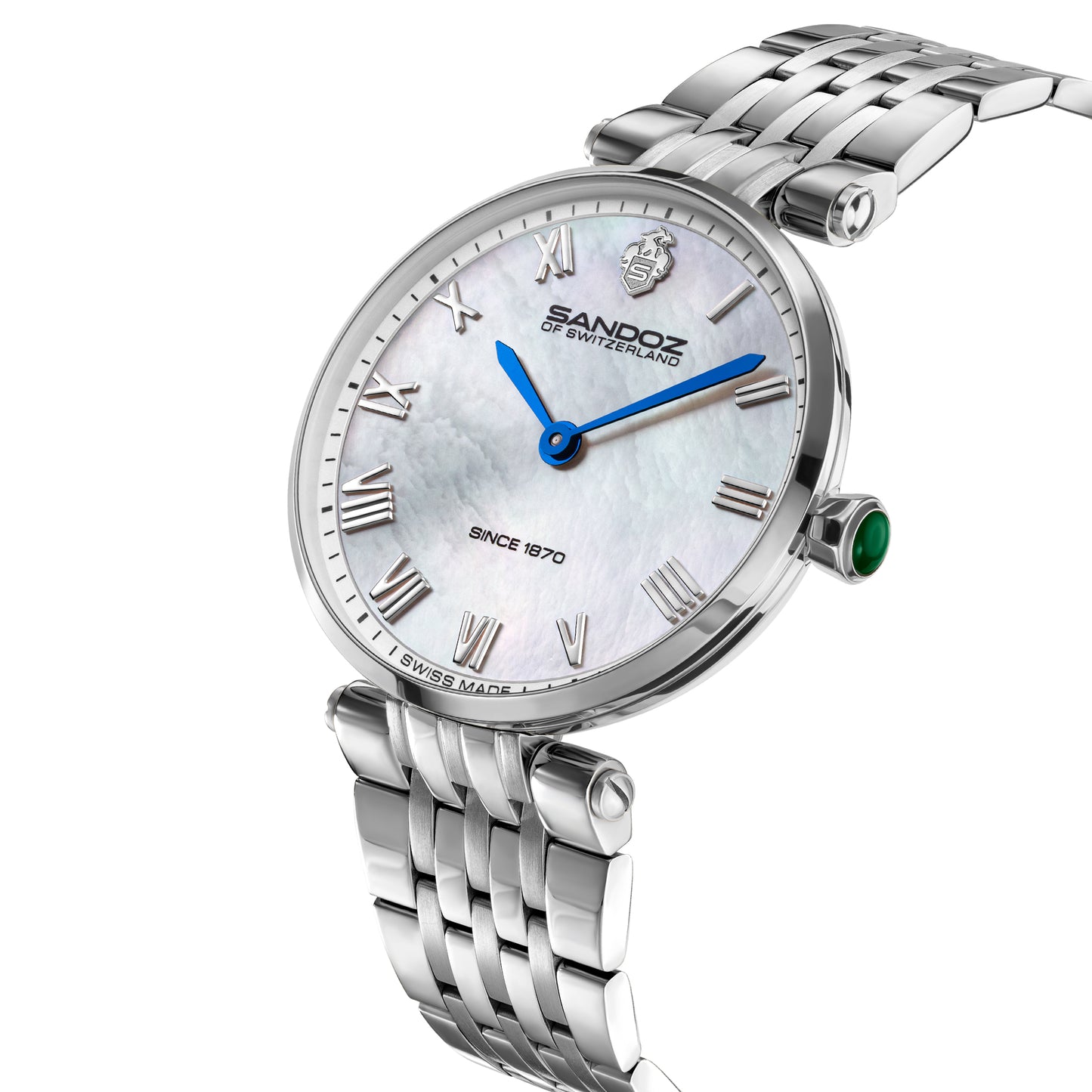 Sandoz Orangerie Stainless Steel MOP Dial Quartz Women's Watch SZWLG0001701