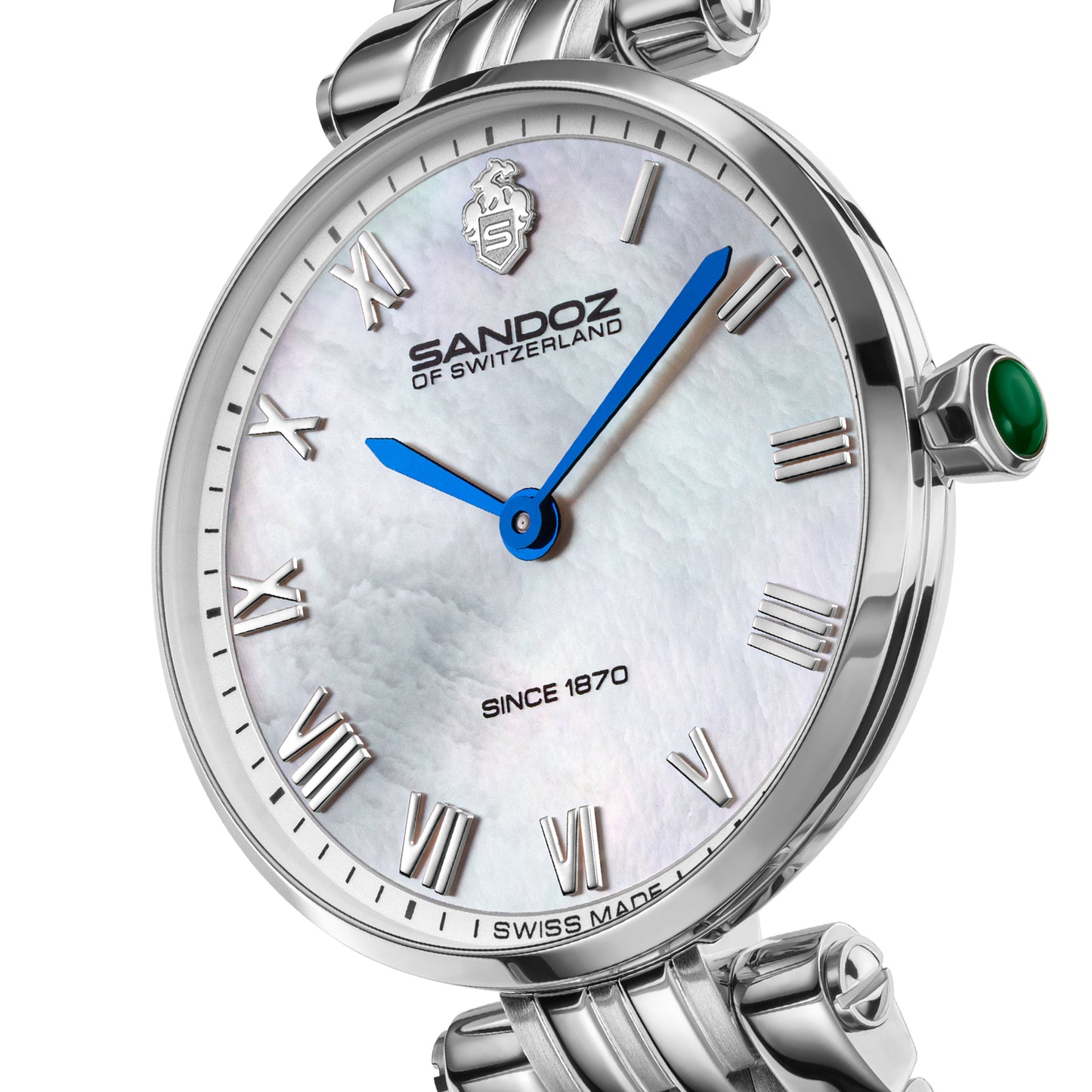 Sandoz Orangerie Stainless Steel MOP Dial Quartz Women's Watch SZWLG0001701