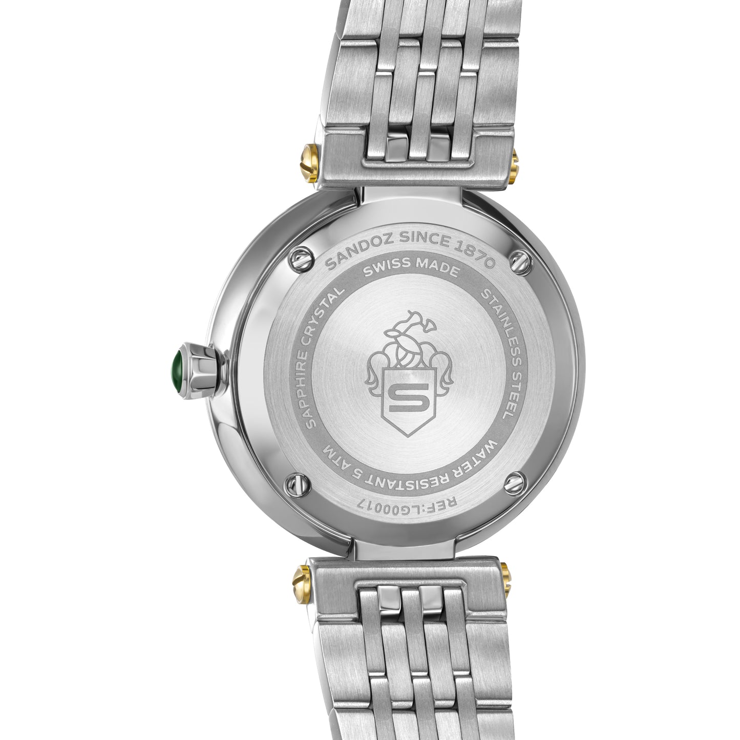 Sandoz Orangerie Two-tone Stainless Steel MOP Dial Quartz Women's Watch SZWLG0001703