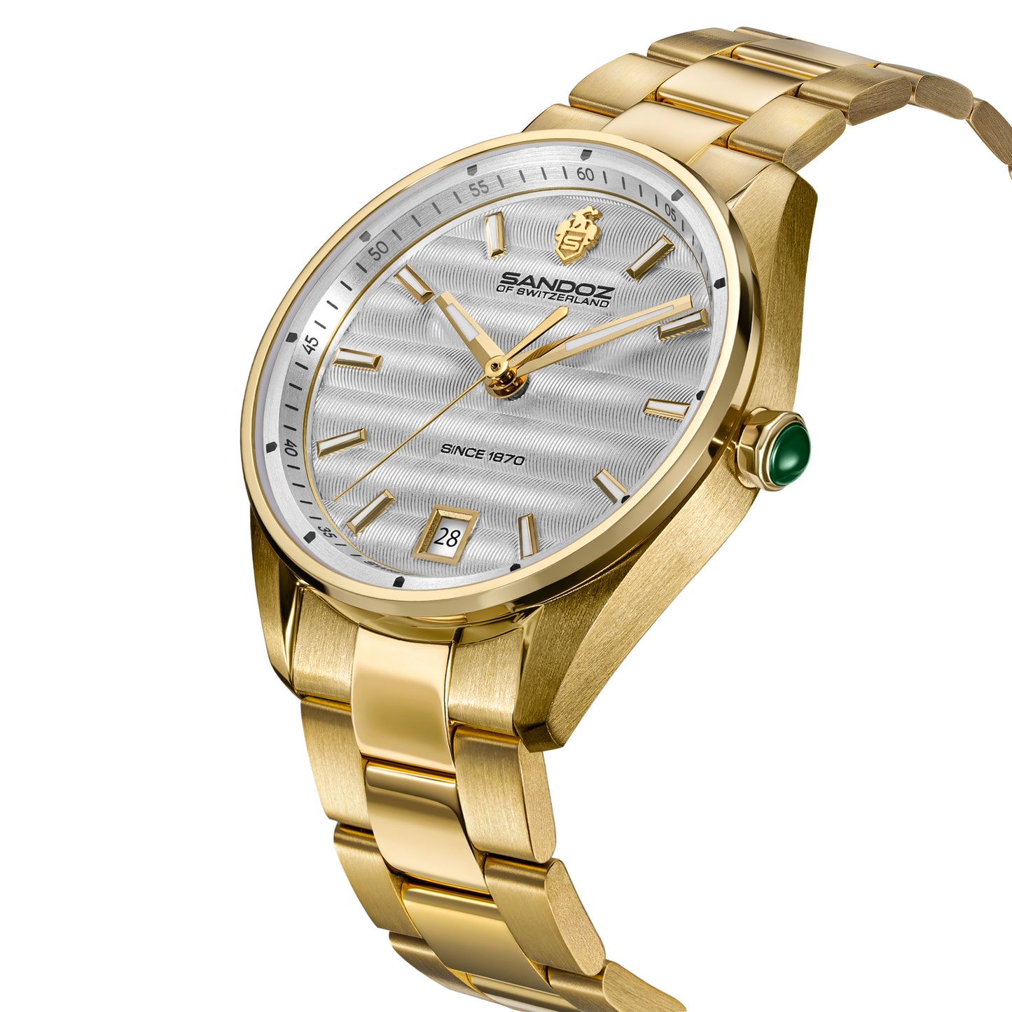 Sandoz Bachelin Gold Tone Steel Women's Quartz Watch SZWLH0001116