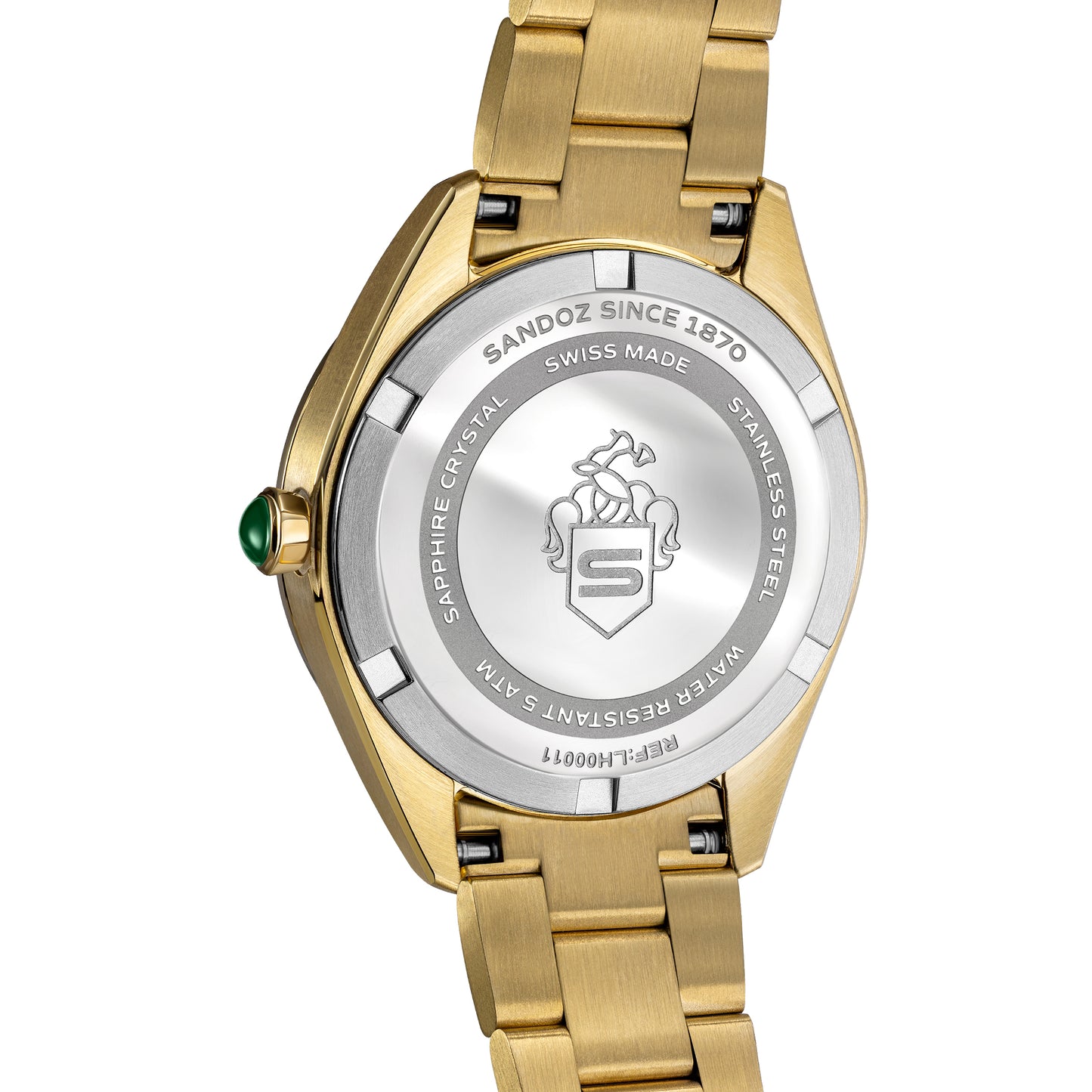 Sandoz Bachelin Gold Tone Steel Women's Quartz Watch SZWLH0001116