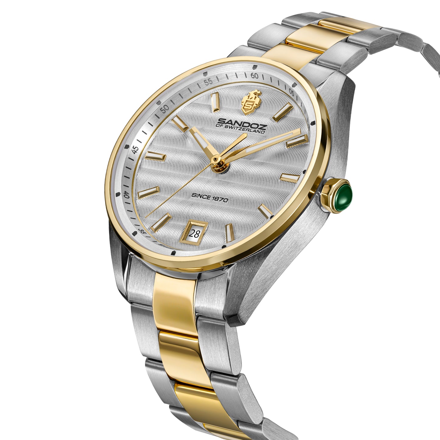 Sandoz Bachelin Two-tone Stainless Steel Women's Quartz Watch SZWLH0001117