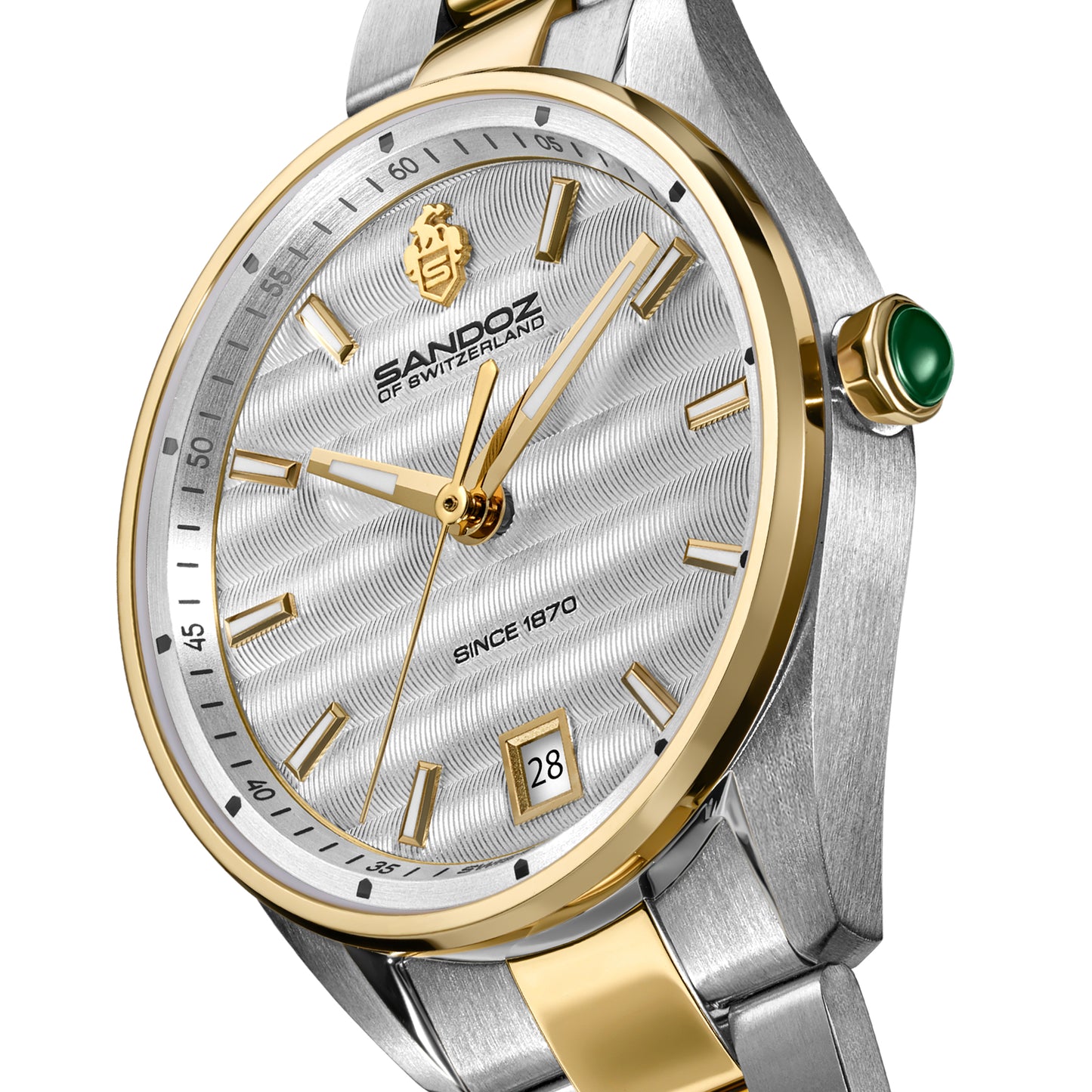 Sandoz Bachelin Two-tone Stainless Steel Women's Quartz Watch SZWLH0001117