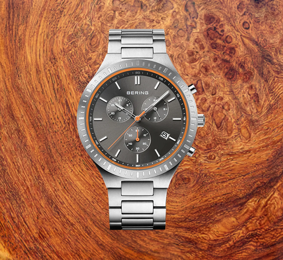 Bering watch with scratch-resistant sapphire crystal