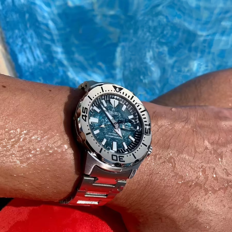 Seiko Prospex Antartica Monster Save the Ocean Automatic Gen 4 Diver Men's Watch SRPH75K1