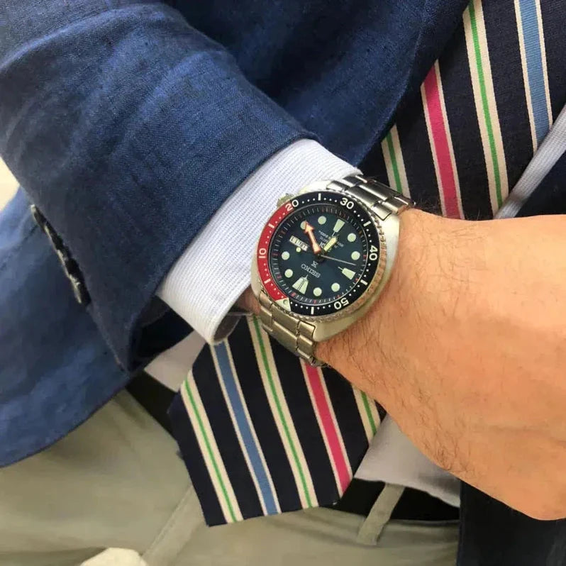 Seiko Prospex PADI "Turtle" Stainless Steel Automatic Men's Watch SRPE99K1
