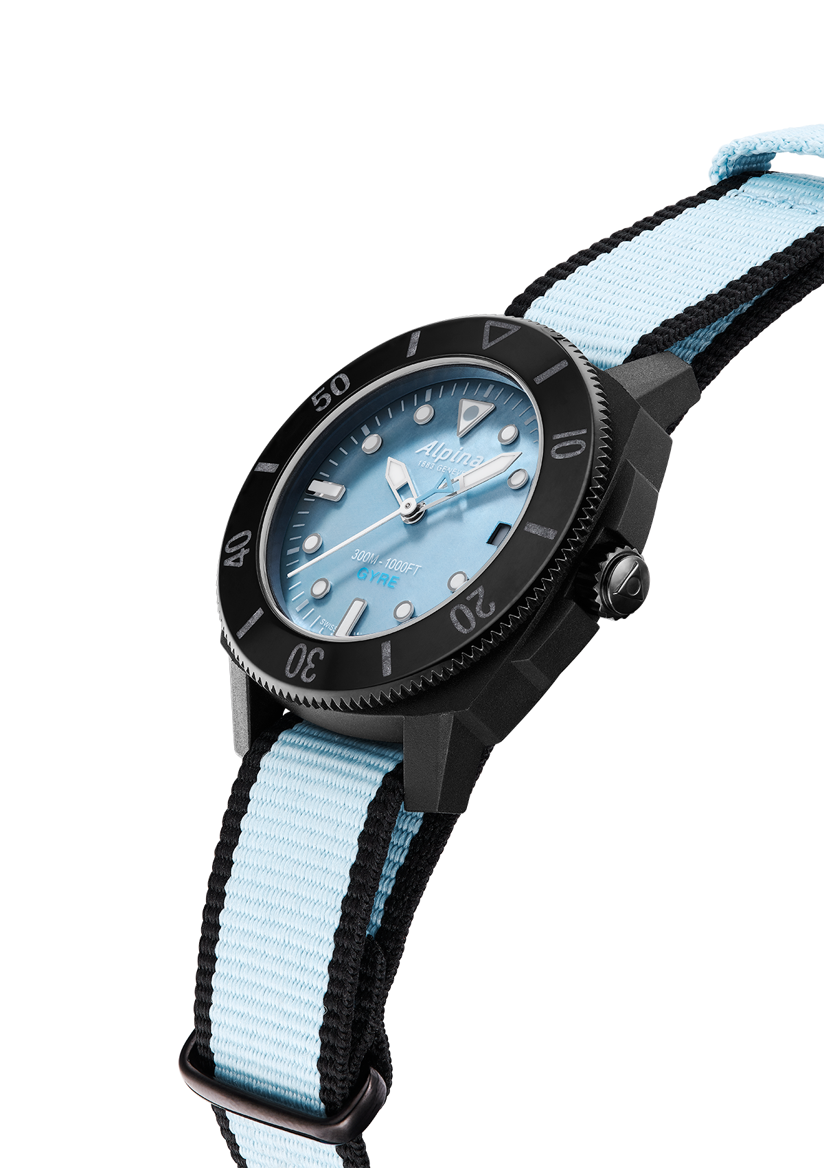 Alpina Seastrong Diver Comtesse Gyre Automatic AL-525LMPLNB3VG6