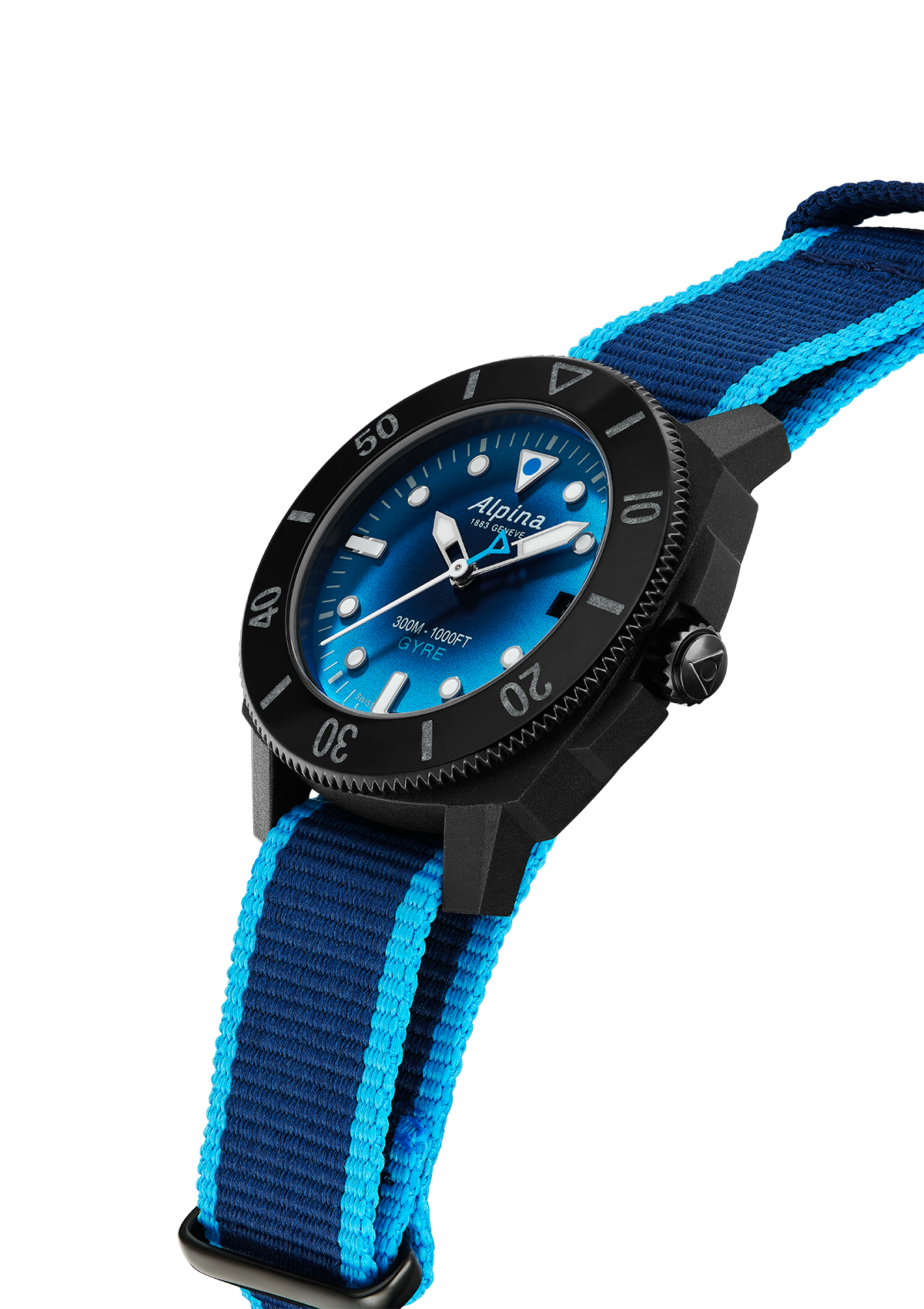 Alpina Seastrong Diver Gyre Automatic Smoked Blue AL-525LNSB3VG6