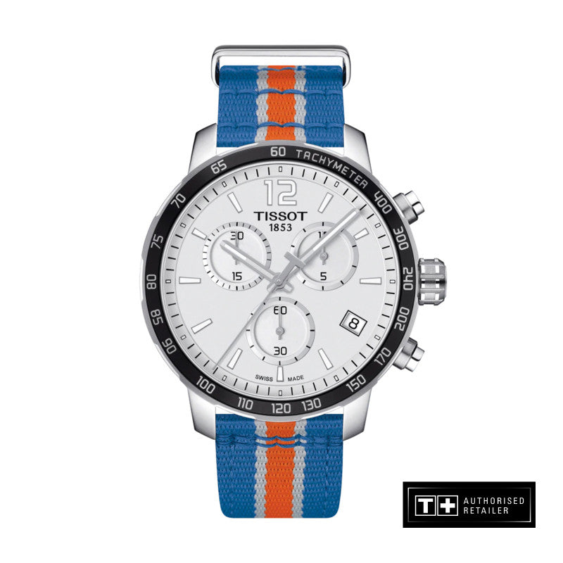 Tissot Quickster Chronograph NBA New York Knicks T095.417.17.037.06