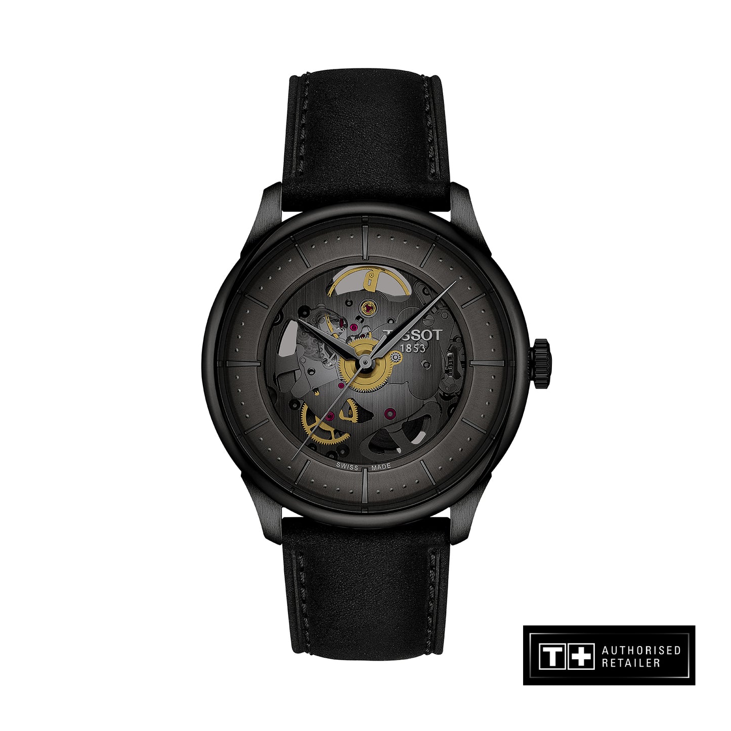 Tissot Chemin Des Tourelles Skeleton T139.836.36.441.00