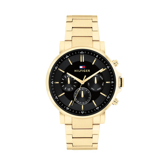 Tommy Hilfiger 1710589 Men's Ionic Thin Gold Plated Steel Watch