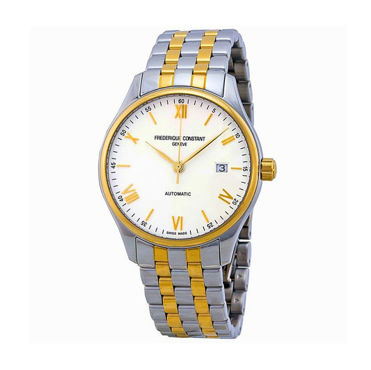 Frederique Constant Automatic White Dial Two-tone Men's Watch FC-303WN5B3B
