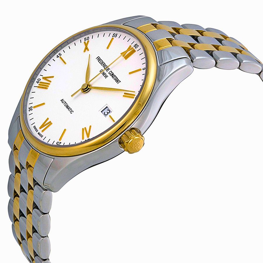 Frederique Constant Automatic White Dial Two-tone Men's Watch FC-303WN5B3B