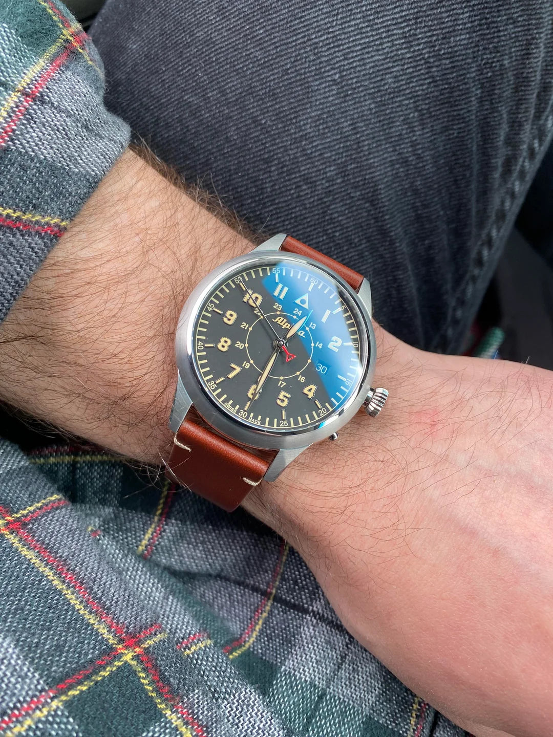 Alpina Startimer Pilot Heritage Automatic AL-525BBG4SH6