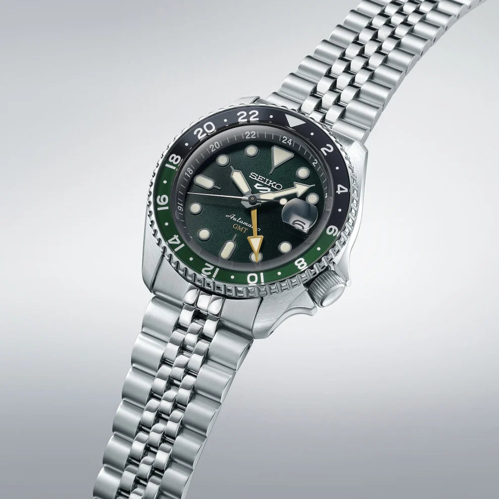 Seiko 5 Sports SKX GMT "Sprite" Automatic Men's Watch SSK035K1