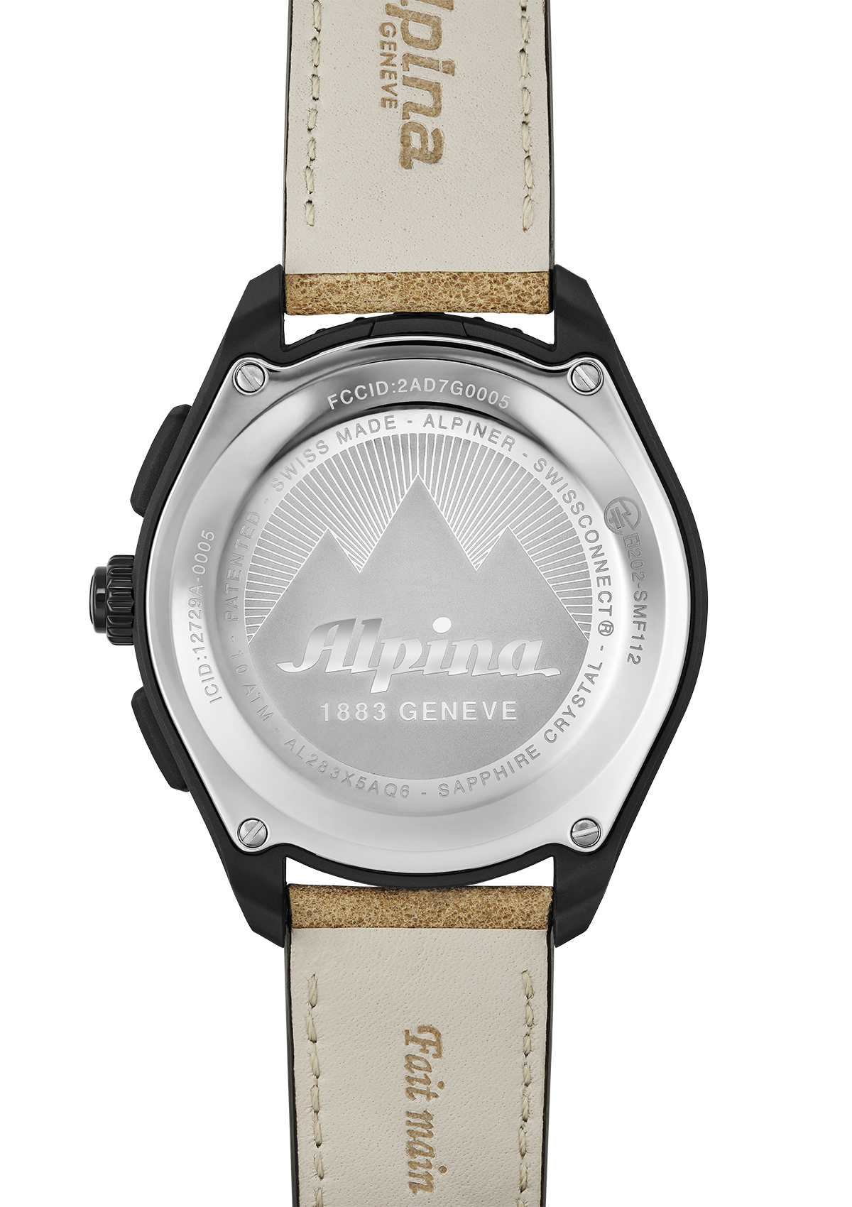 Alpina AlpinerX Horological Smartwatch AL-283LBBW5SAQ6