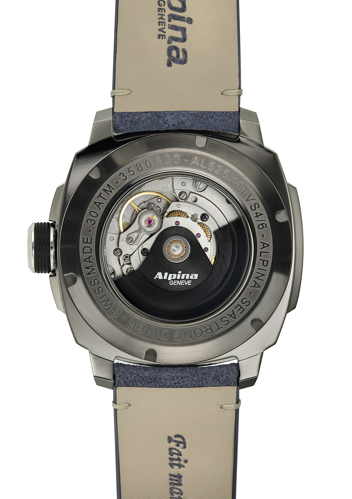 Alpina Seastrong Diver Automatic Navy Blue Dial Men's Watch AL-525LNN4TV6