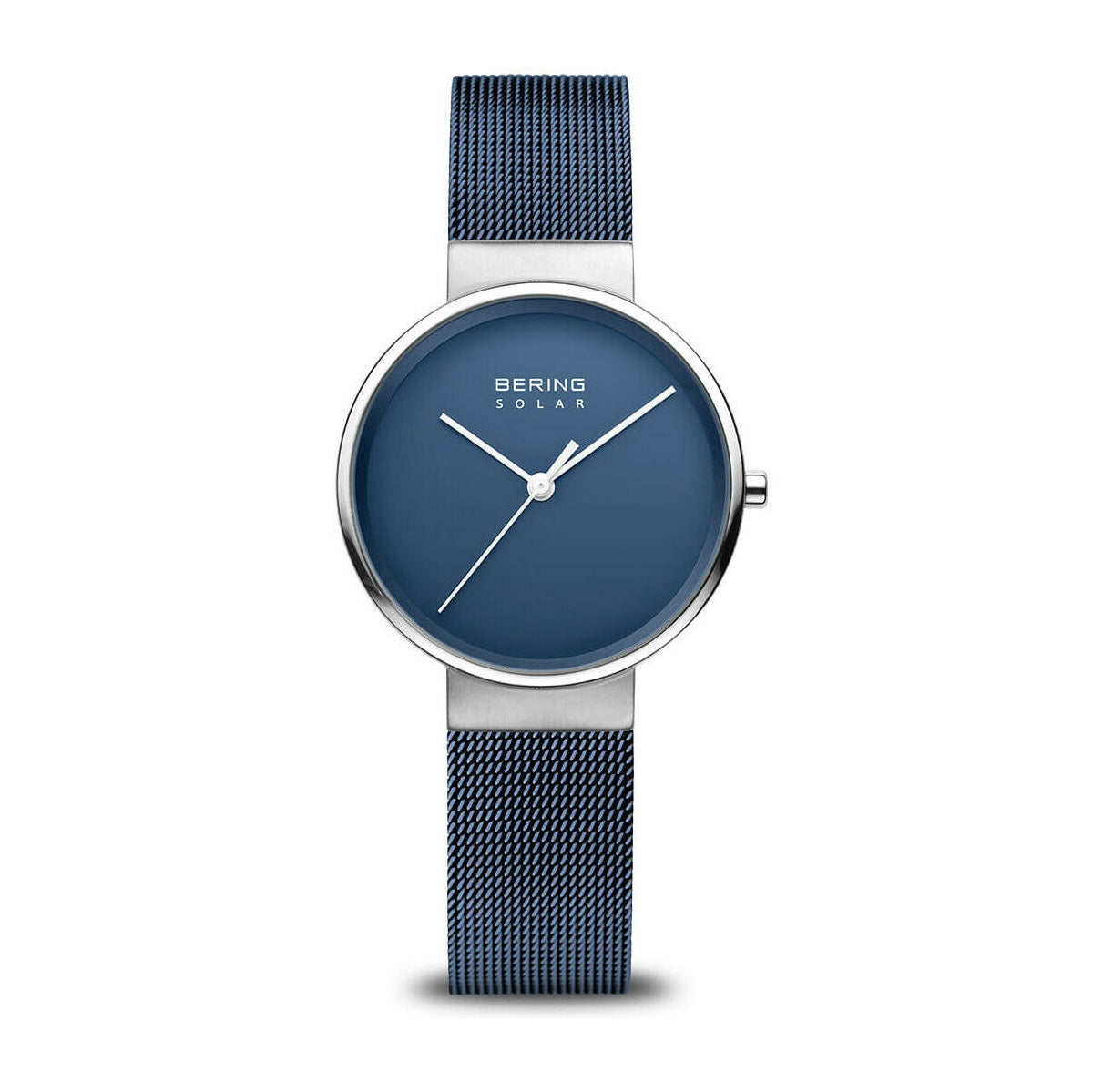 Bering 14331-307 Women's Blue Steel Mesh Solar (Outlet)