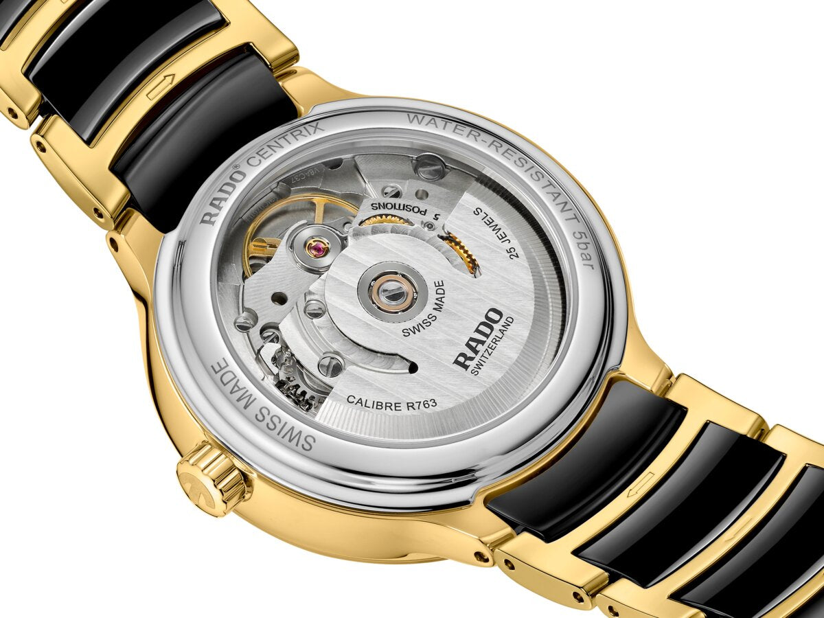 Rado Centrix Automatic Diamond Black Dial Ladies Watch R30032742