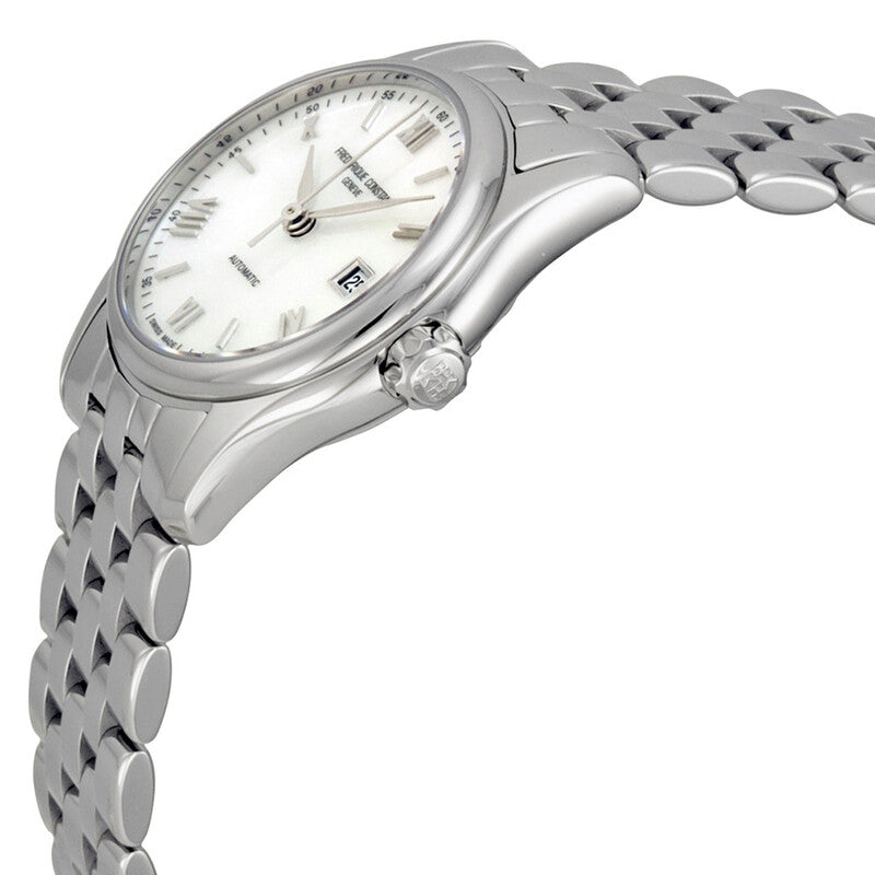 Frederique Constant Classics Automatic Mother of Pearl Dial Steel Ladies Watch FC-303MPWN1B6B