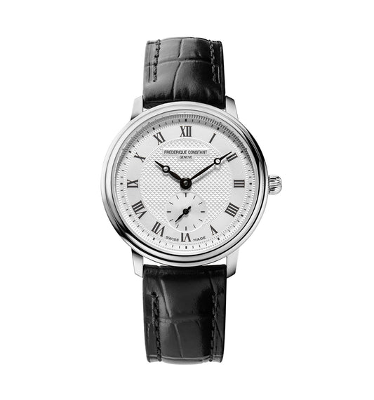 Frederique Constant Slim Line Silver Dial Ladies Watch FC-235M1S6