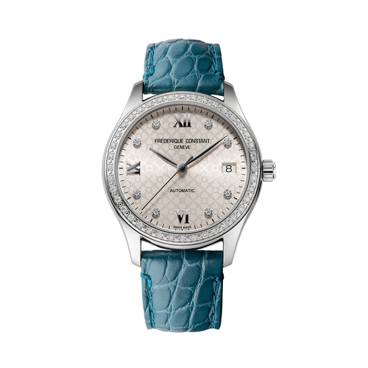 Frederique Constant Double Heart Beat Automatic Diamond Ladies Watch FC-303LGD3BD6