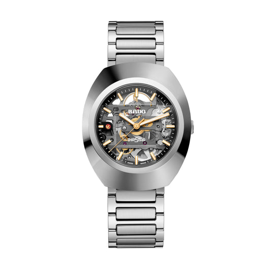 Rado DiaStar Original Skeleton Automatic Grey Dial Unisex Watch R12162153